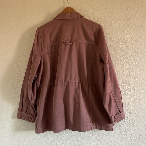 Madewell (Re)sourced BioFibre™ Chore Jacket in Faded Mauve XL - Picture 7 of 7